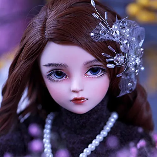 1/3 BJD Doll Full Set 60CM 23.62 Inch Ball Jointed Dolls Toy Action Figure Customized Dolls Can Changed Makeup and Dress DIY