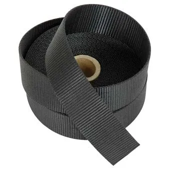 2" Polypropylene Webbing Per Foot Black