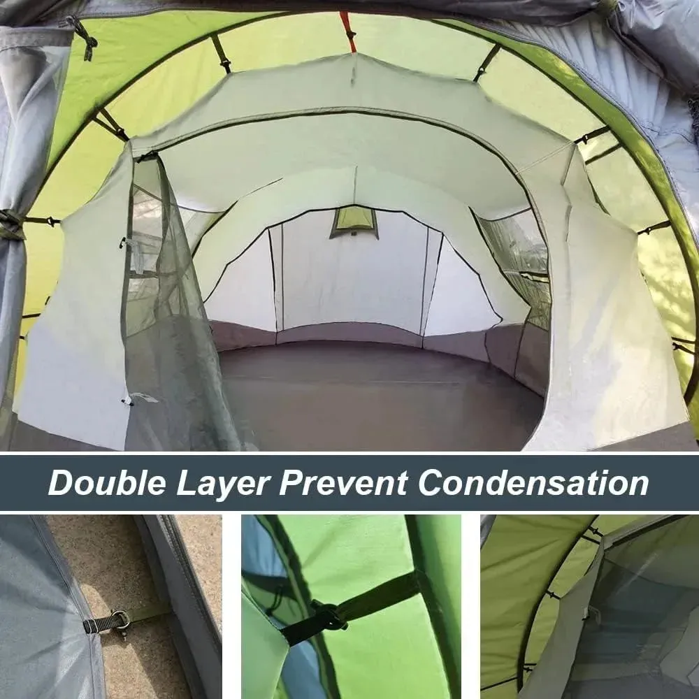 6 Person Camping Double Layer Tent