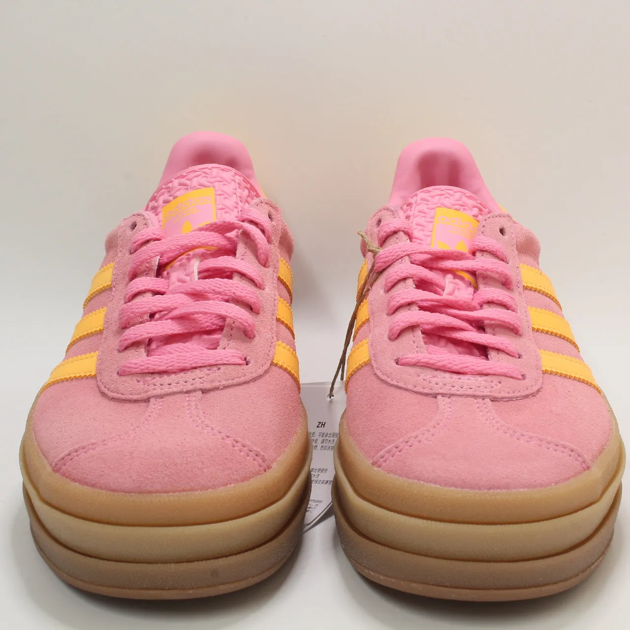 adidas Gazelle Bold W Trainers Bliss Pink Spark Bliss Pink Gum