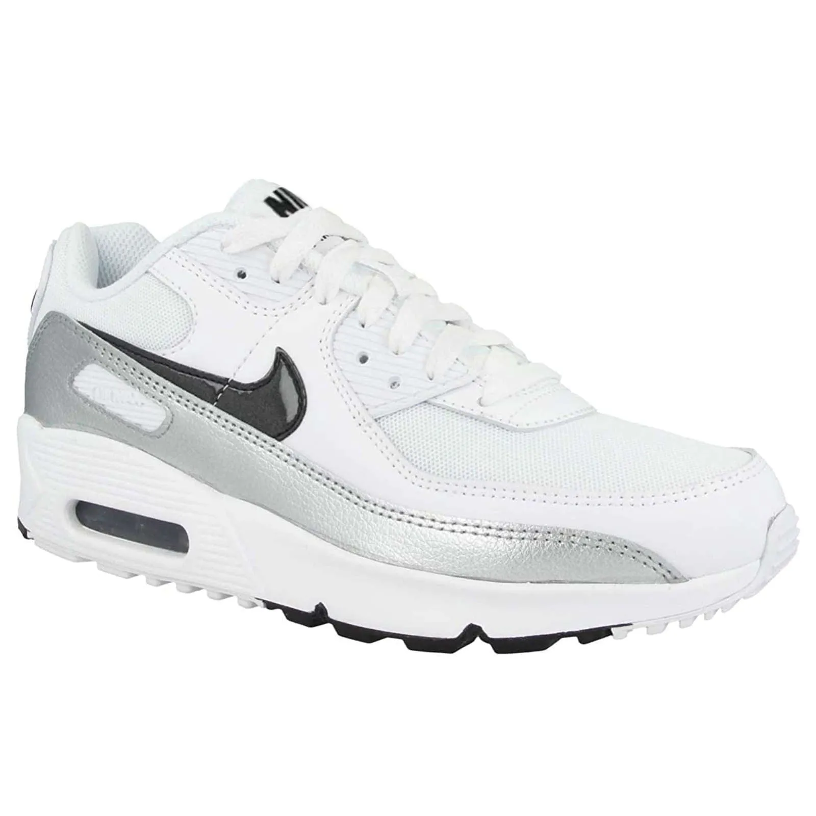 Air Max 90 GS Leather Textile Youth Low-Top Trainers