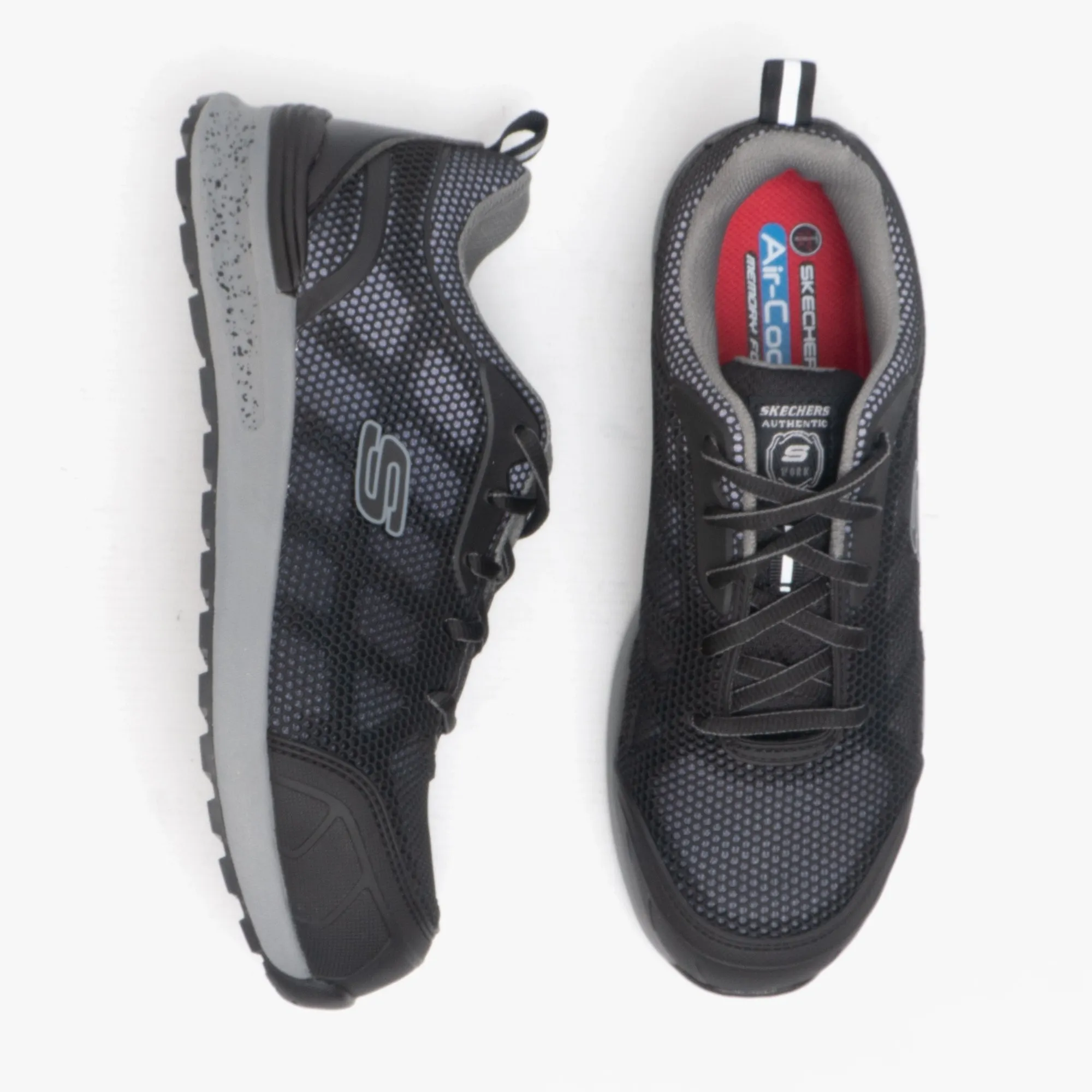 BULKLIN - LYNDALE Ladies Safety Trainers Black/Grey