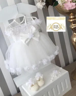 Christy Rose Dress - White