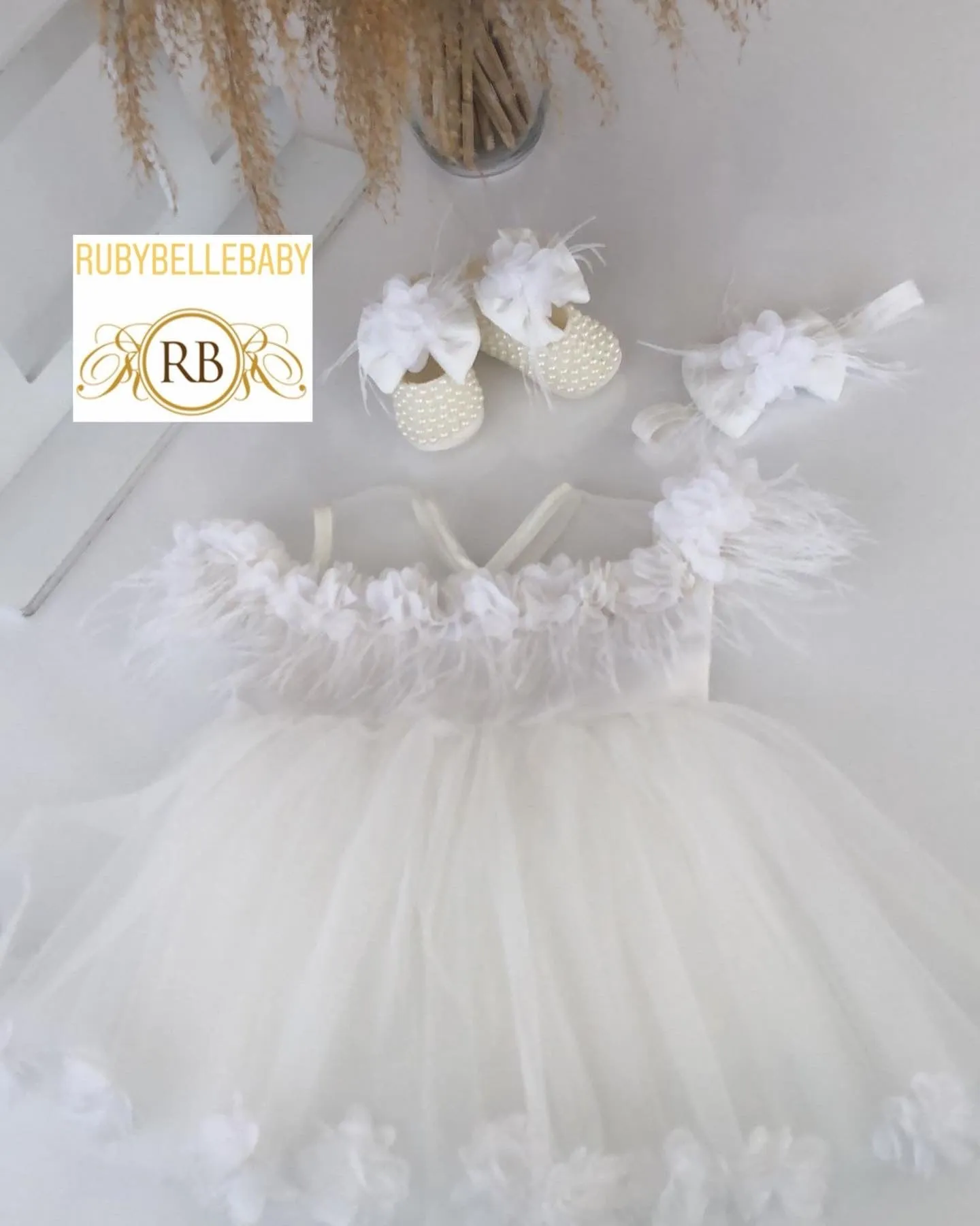 Christy Rose Dress - White