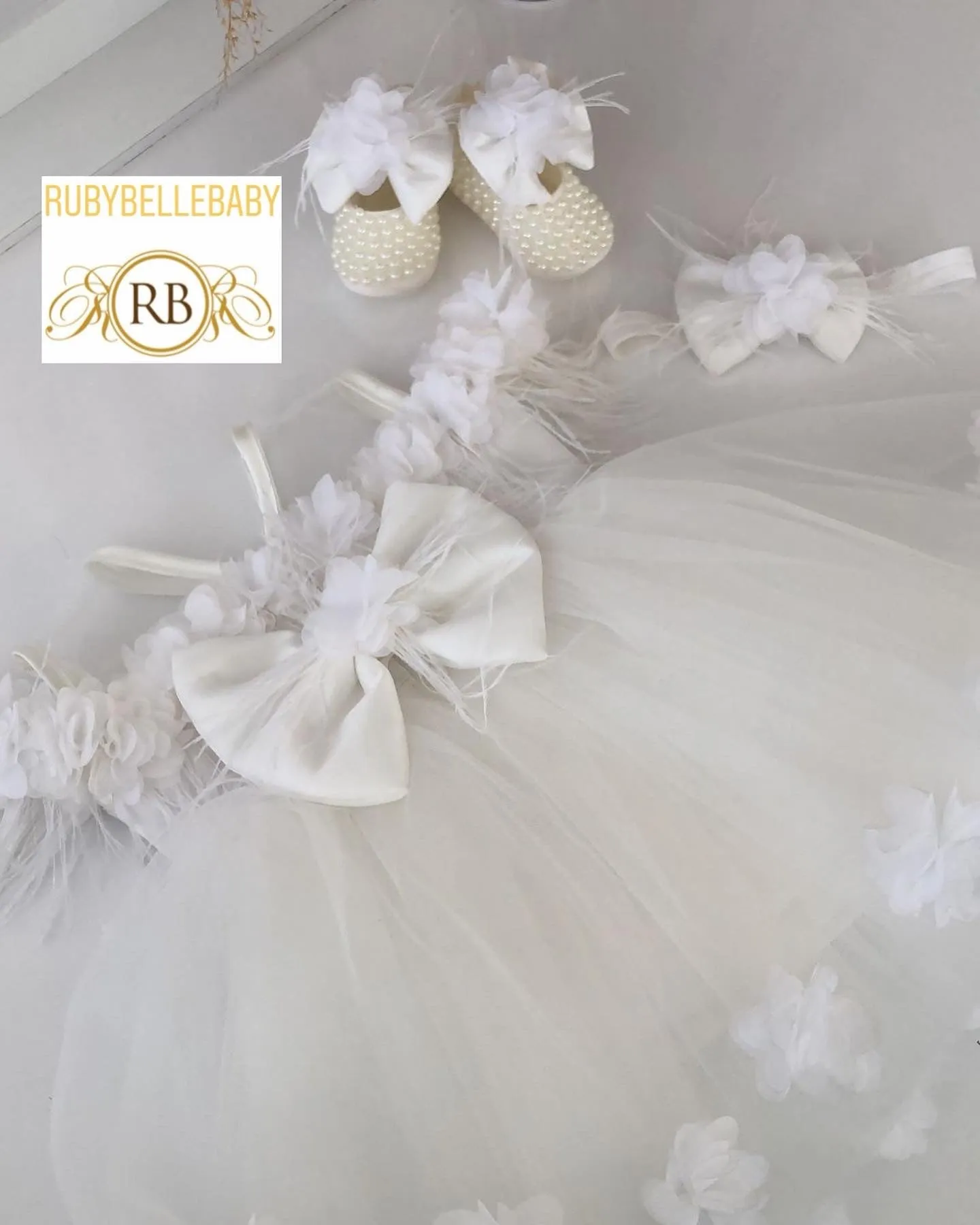 Christy Rose Dress - White