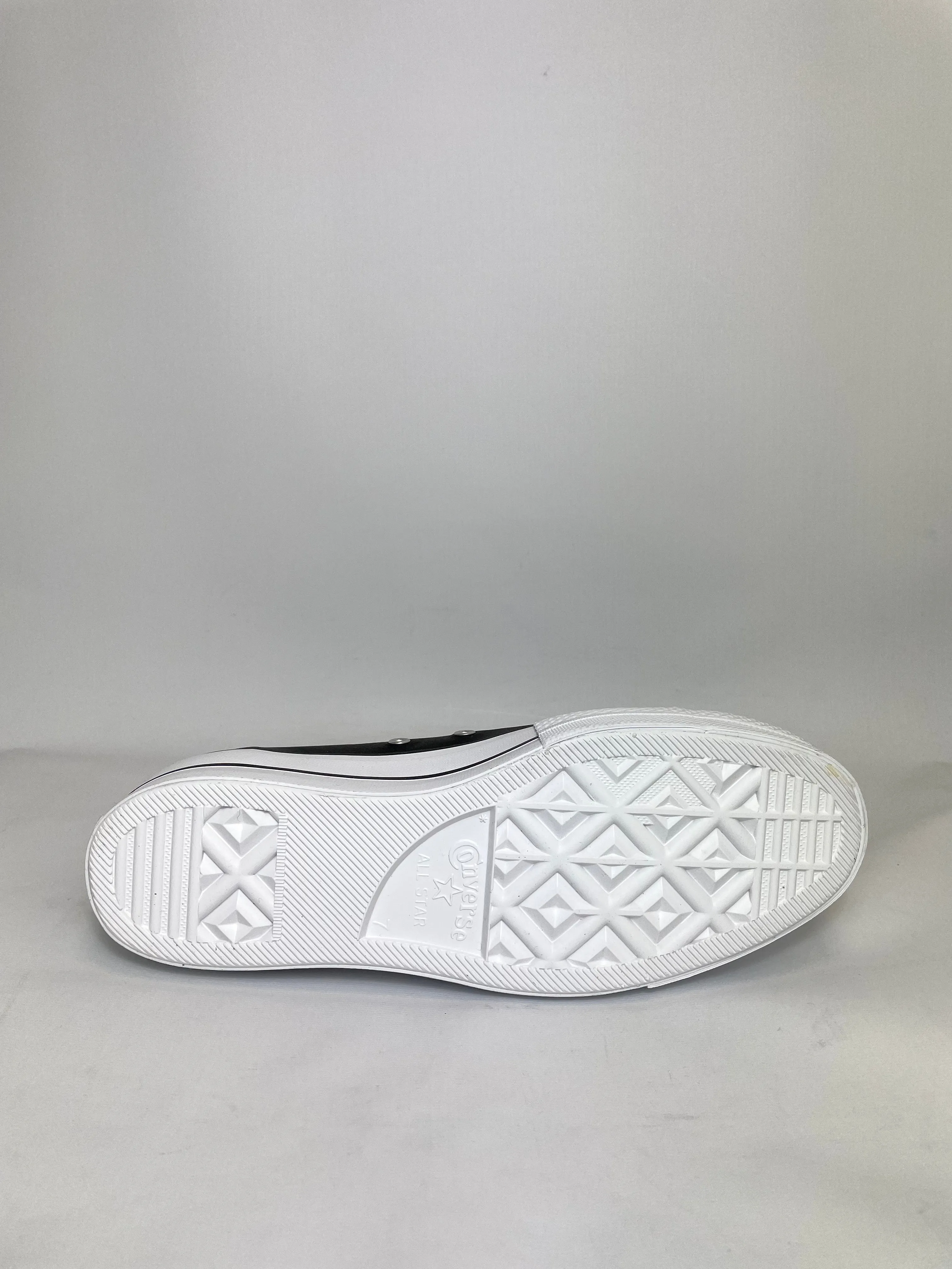Converse Chuck Taylor All Star Platform Leather High-Top Womens Trainers Black/White