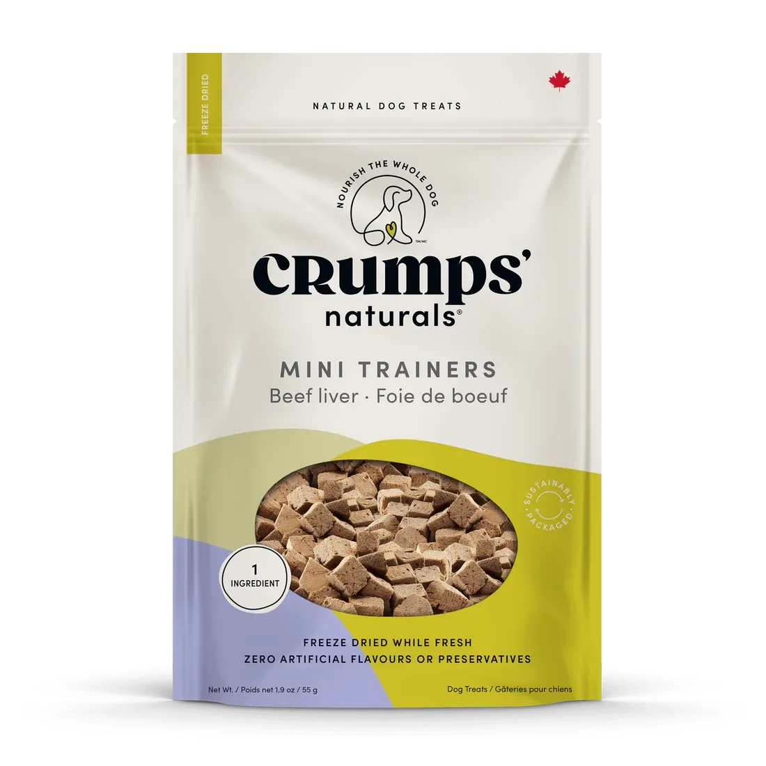 Crumps Mini Trainers Freeze Dried Beef Liver