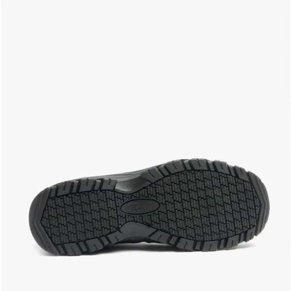 FANNTER Mens Slip Resistant Trainers Black