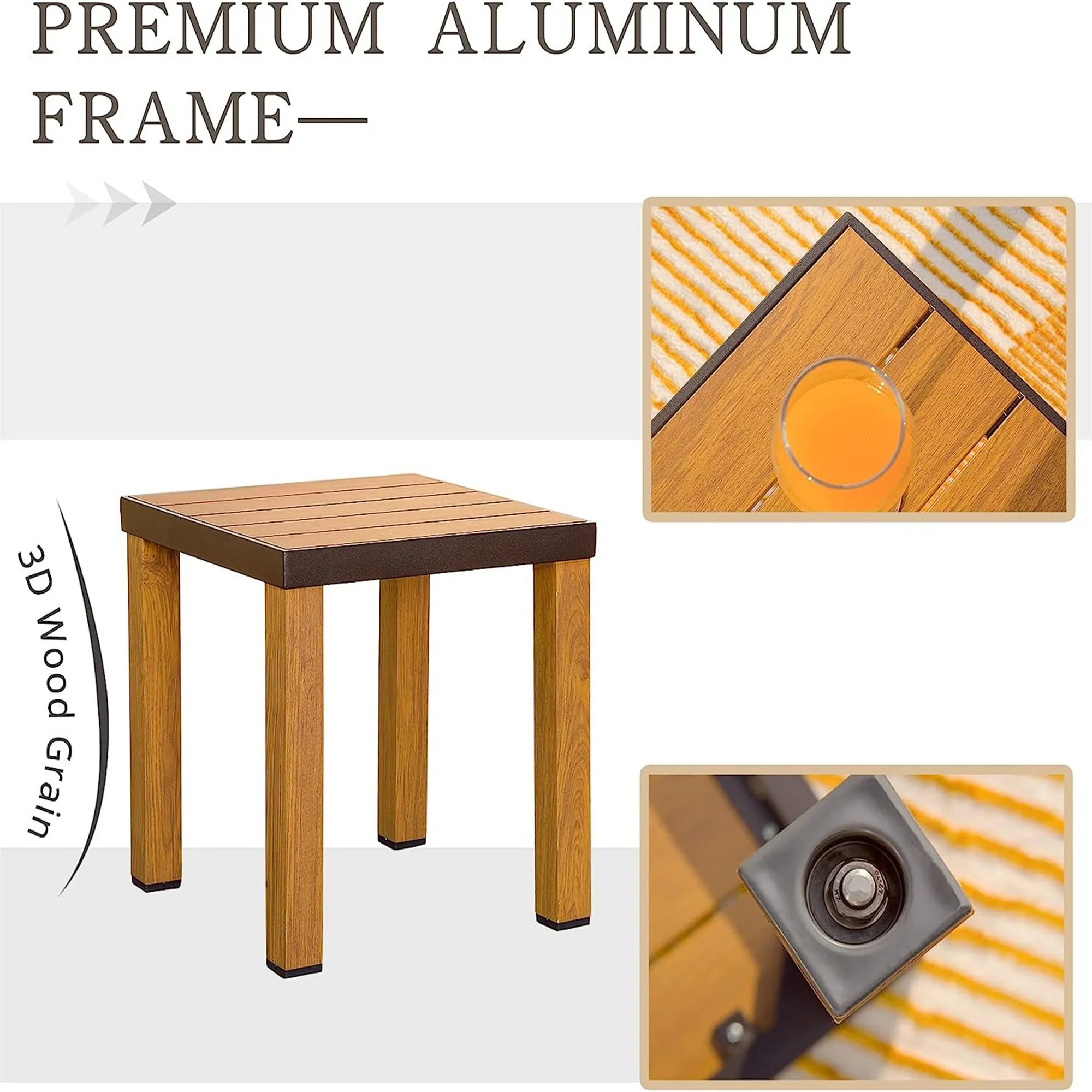 Fimo 5 Pc Outdoor Patio Furniture Set