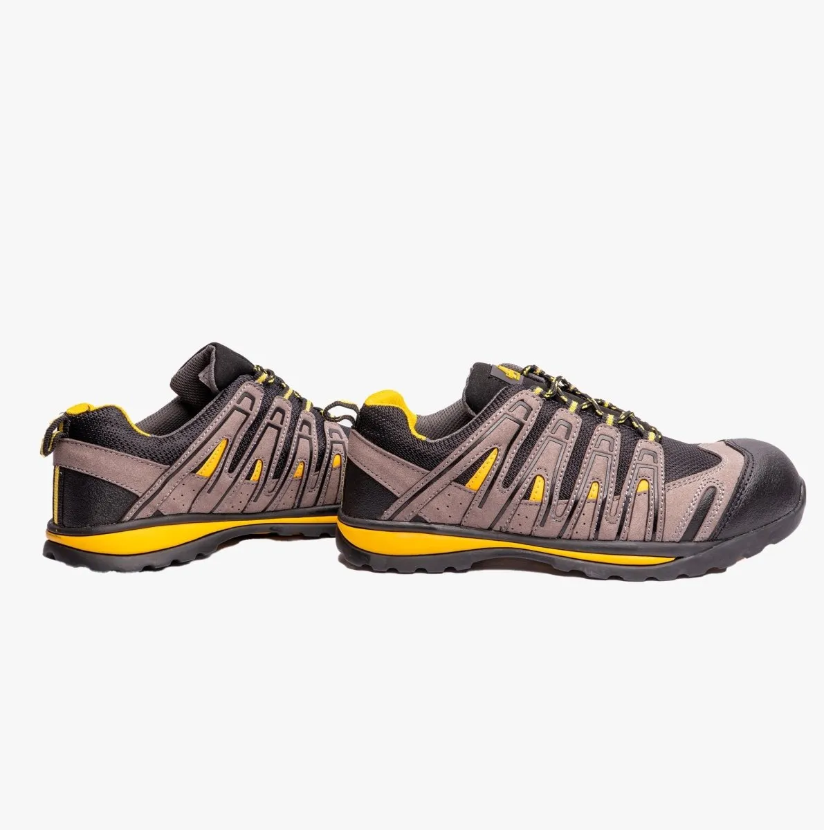FS42C Unisex Safety Trainers Black/Yellow