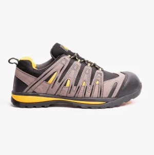 FS42C Unisex Safety Trainers Black/Yellow