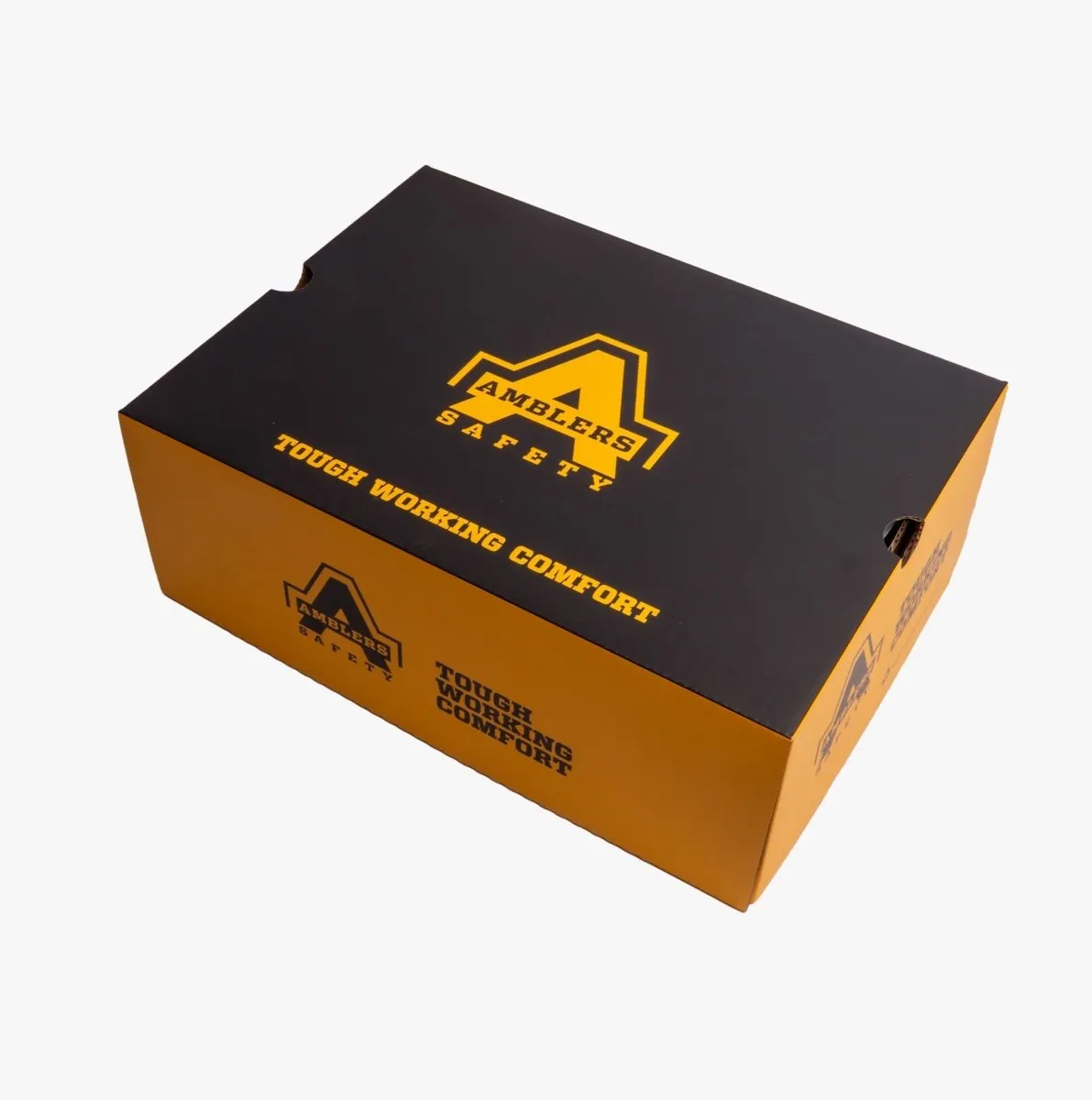 FS42C Unisex Safety Trainers Black/Yellow