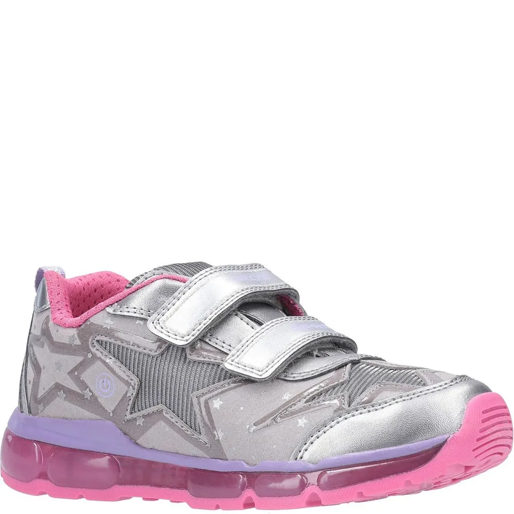Geox J Android Girl B Touch Fastening Trainer