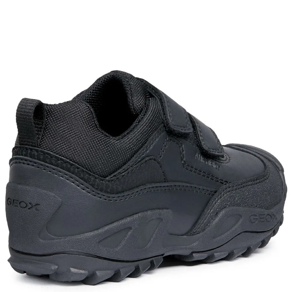 Geox J New Savage Boy B A Waterproof Touch Fastening Trainers Size 6 - 7
