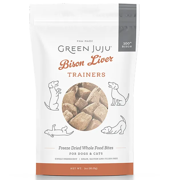 Green Juju - Freeze-Dried Bison Liver Trainers