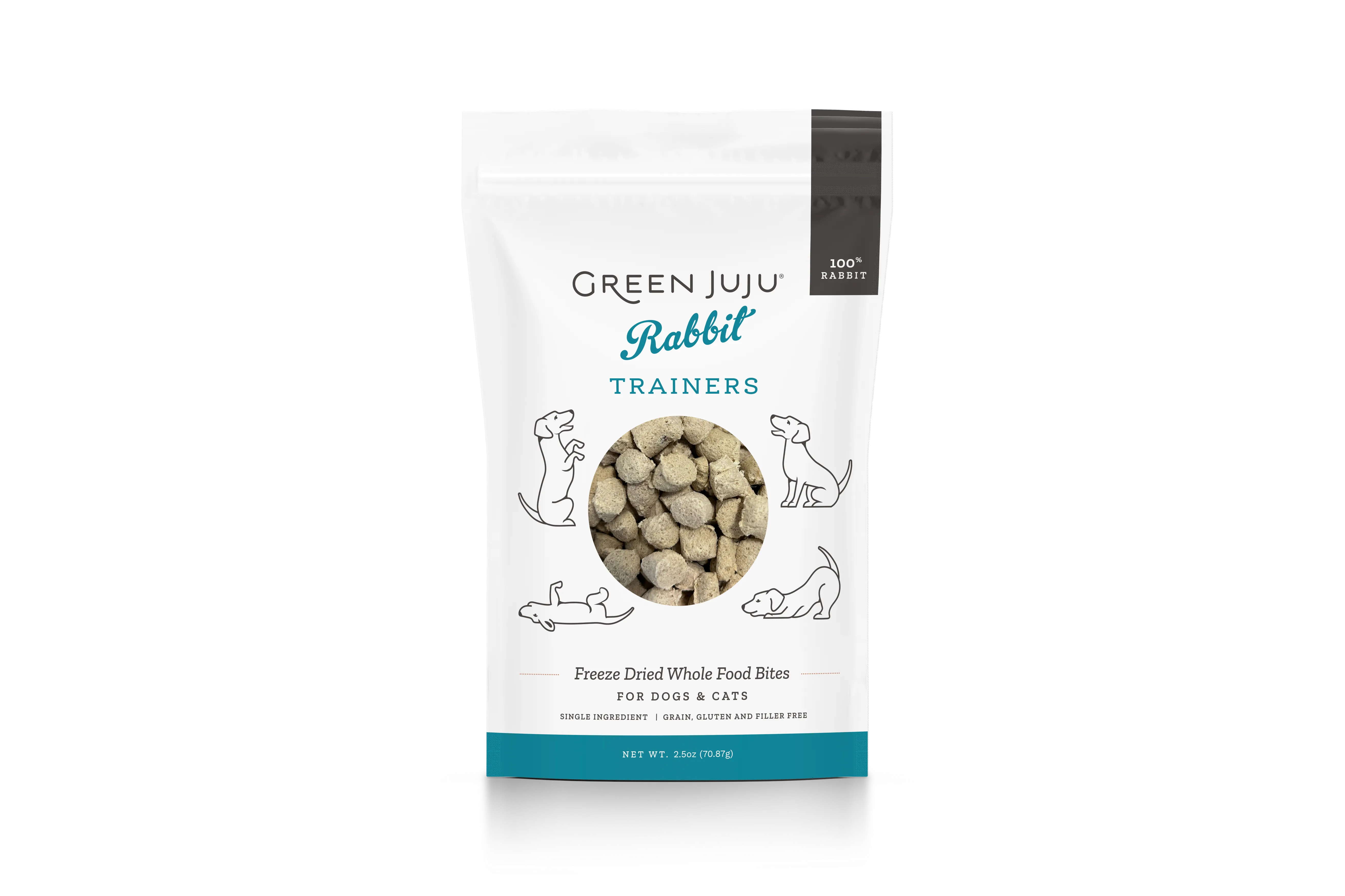 GREEN JUJU RABBIT TRAINERS 2.5 OZ