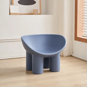 Medium Elephant Armchair | Slate Blue