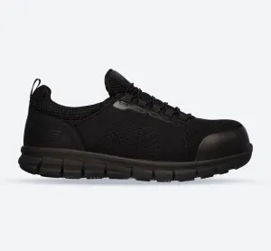 Men's Wide Fit Skechers 200013EC Synergy Omat Safety Trainers
