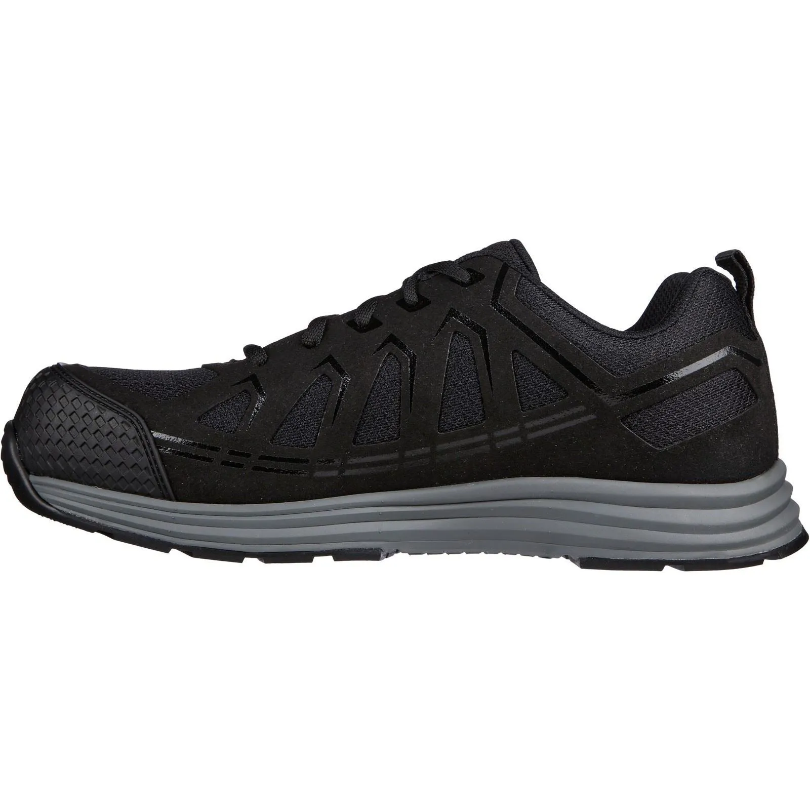 Men's Wide Fit Skechers 200127EC Malad II Safety Trainers