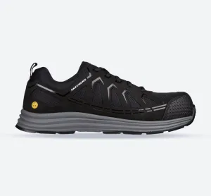 Men's Wide Fit Skechers 200127EC Malad II Safety Trainers
