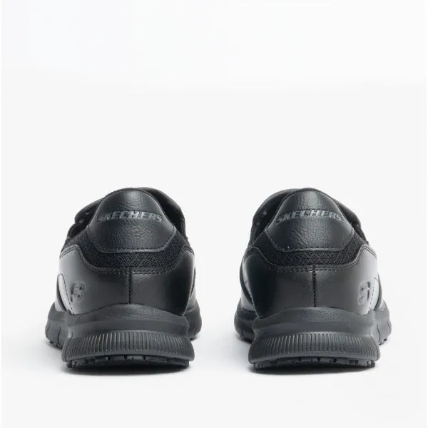 NAMPA ANNOD Ladies Anti-Slip Trainers Black