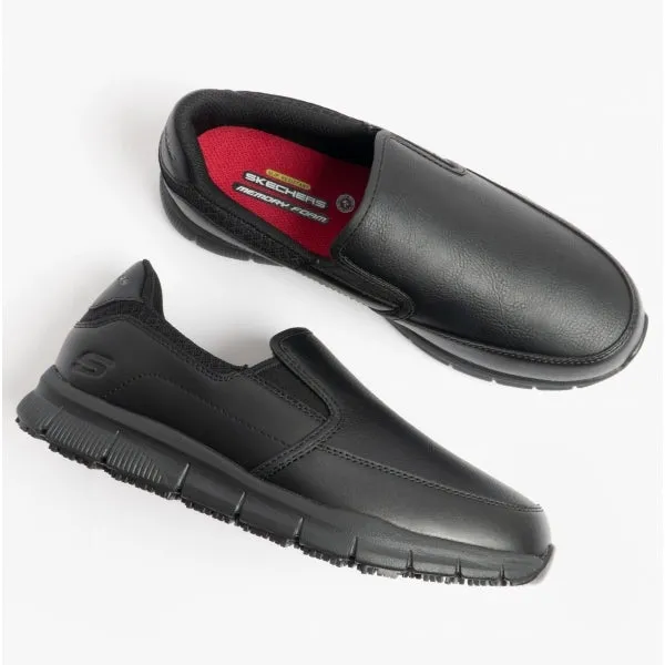 NAMPA ANNOD Ladies Anti-Slip Trainers Black