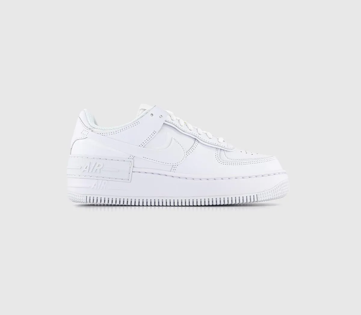 Nike Air Force 1 Shadow White Mono Trainers