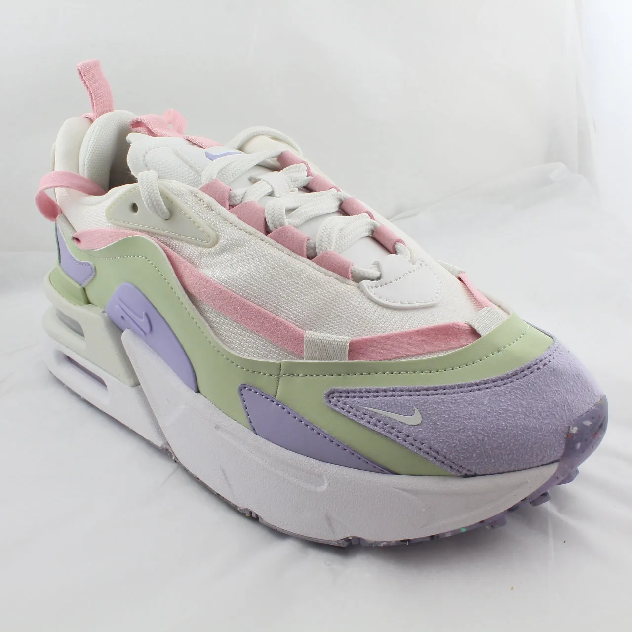 Nike Air Max Furyosa Trainers Summit White Purple Dawn Honeydew Spruce Aura Pink