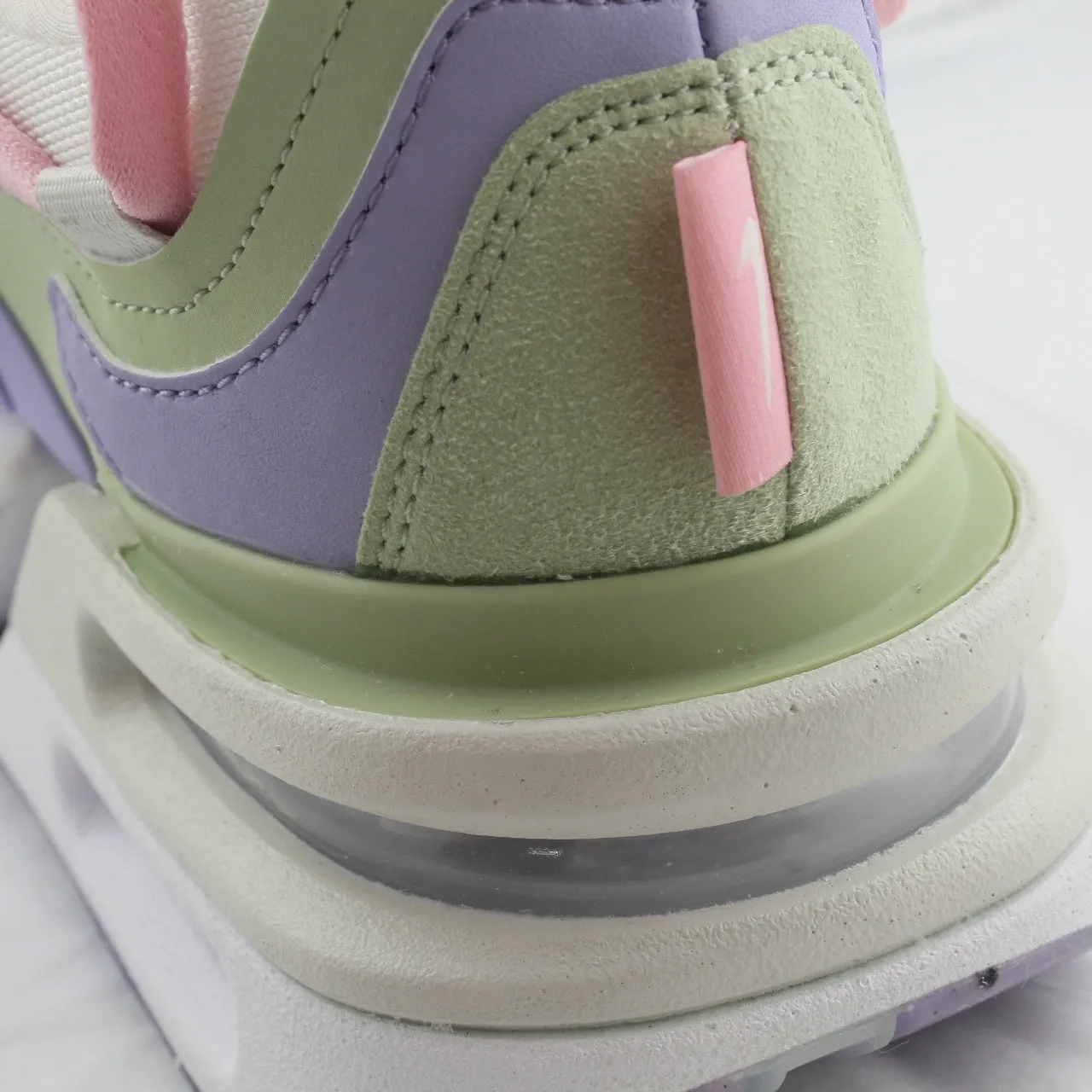 Nike Air Max Furyosa Trainers Summit White Purple Dawn Honeydew Spruce Aura Pink