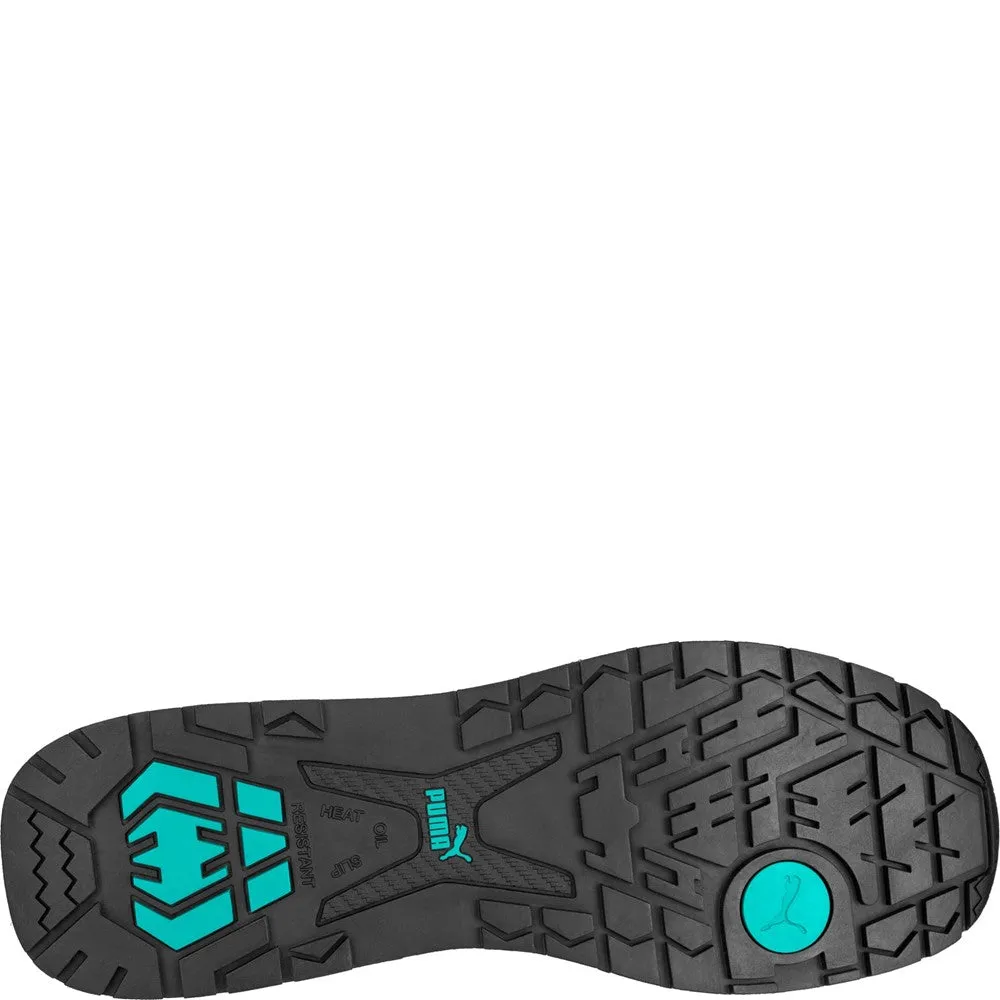 Puma Safety Vivid Green Heart Low Trainer