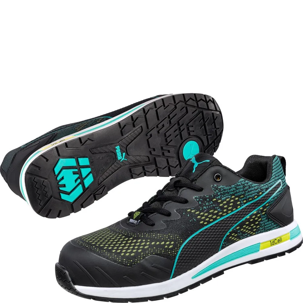 Puma Safety Vivid Green Heart Low Trainer