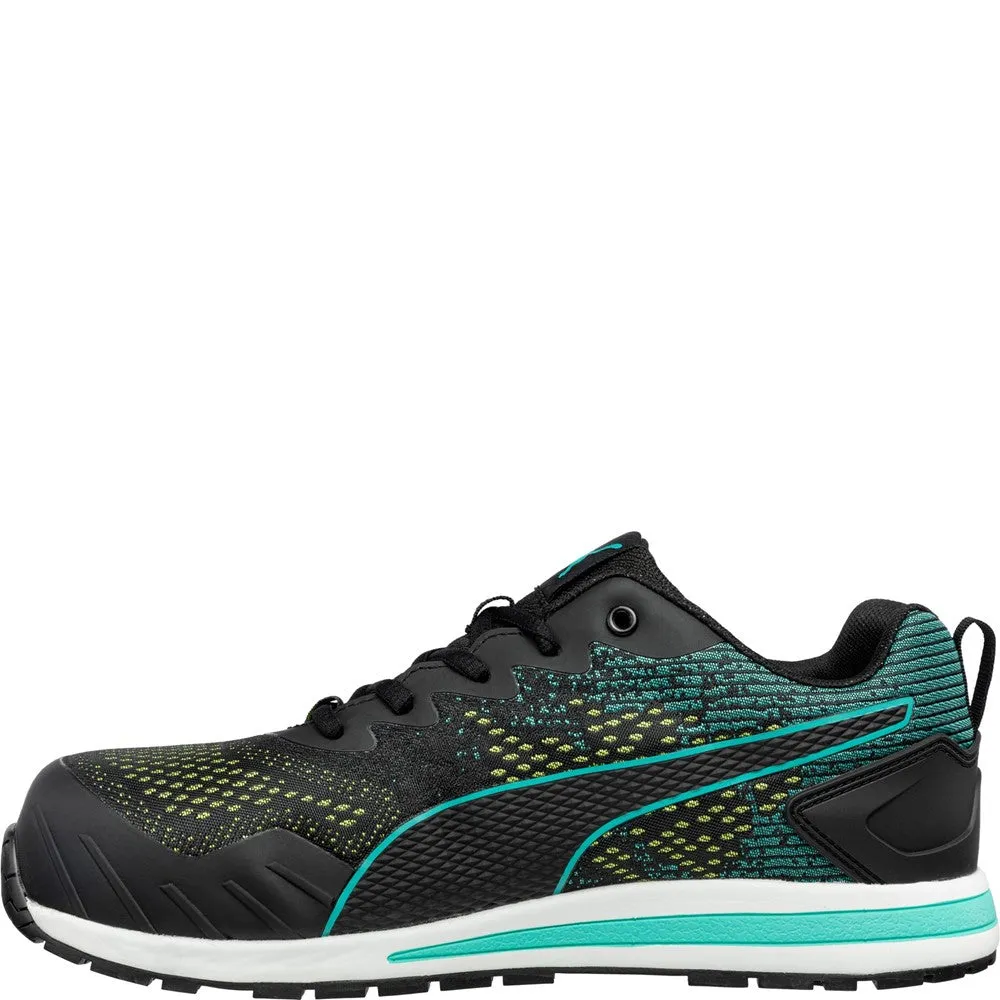 Puma Safety Vivid Green Heart Low Trainer