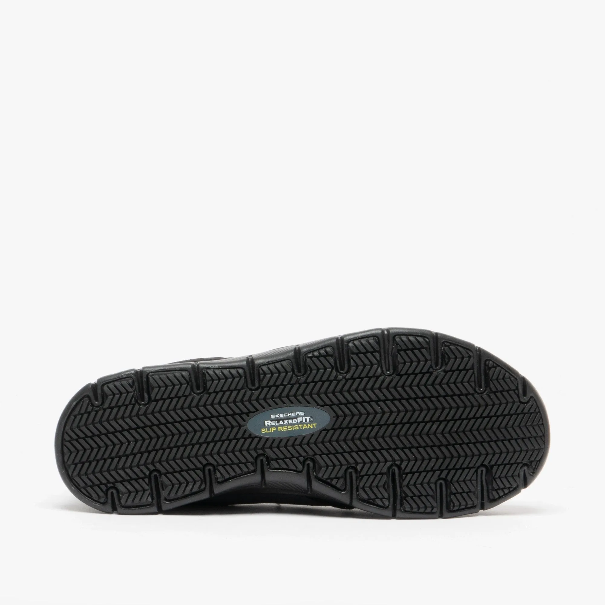 RELAXED FIT: COZARD SR Ladies Anti-Slip Trainers Black