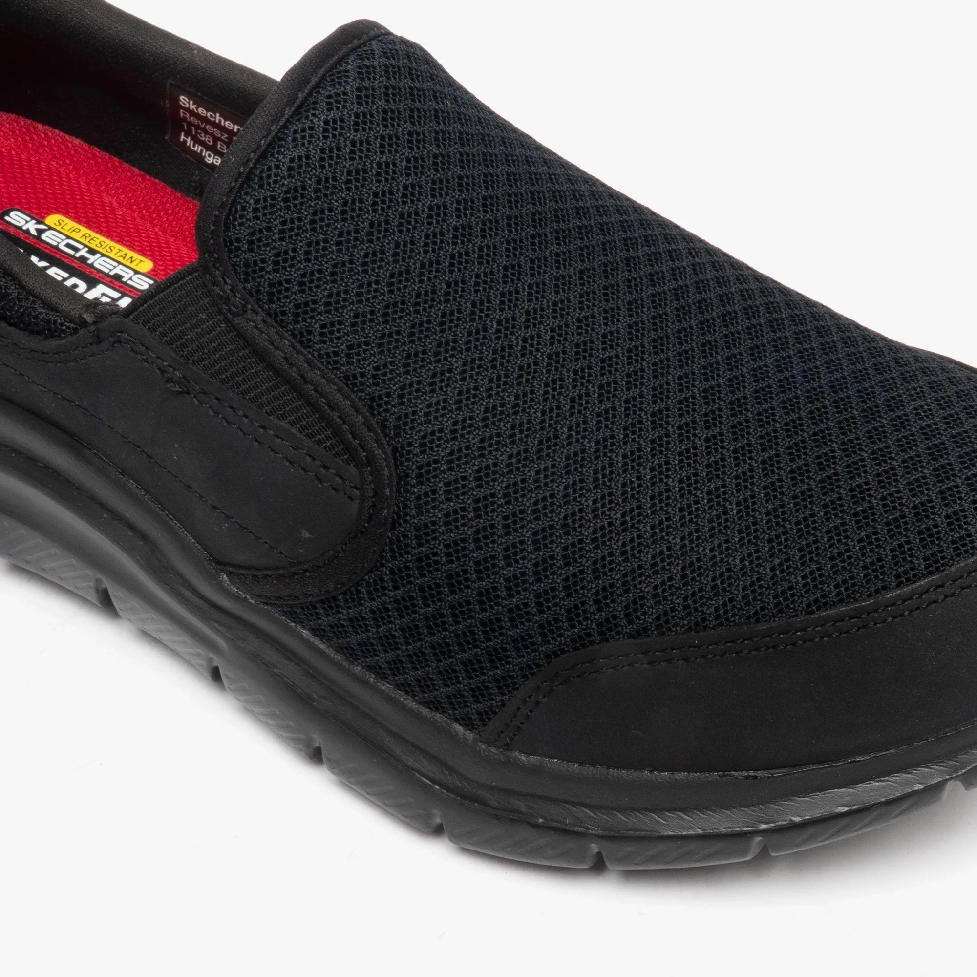 RELAXED FIT: COZARD SR Ladies Anti-Slip Trainers Black