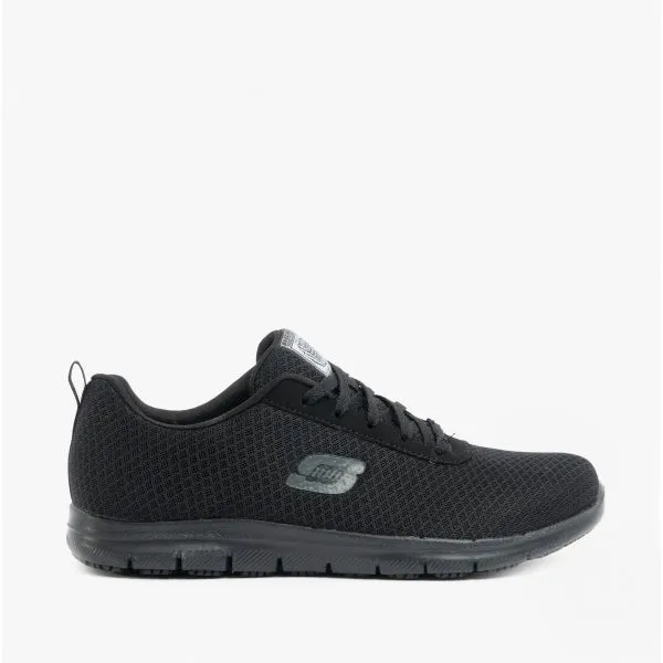 RELAXED FIT: GHENTER - BRONAUGH SR Ladies Anti-Slip Trainers Black