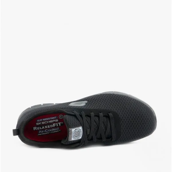 RELAXED FIT: GHENTER - BRONAUGH SR Ladies Anti-Slip Trainers Black