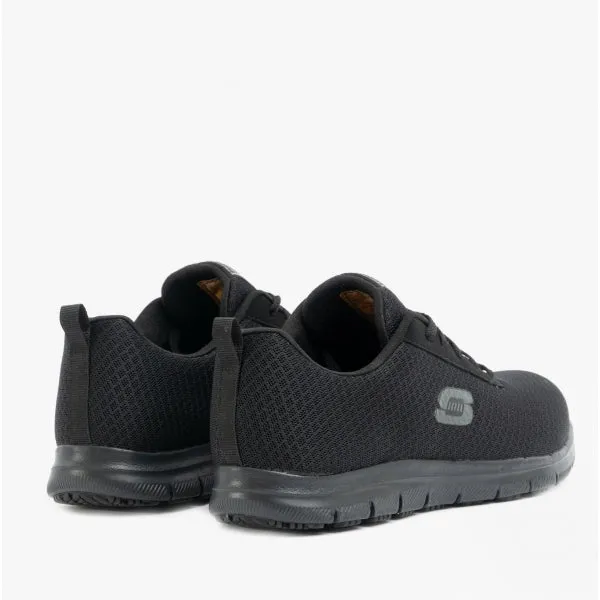 RELAXED FIT: GHENTER - BRONAUGH SR Ladies Anti-Slip Trainers Black