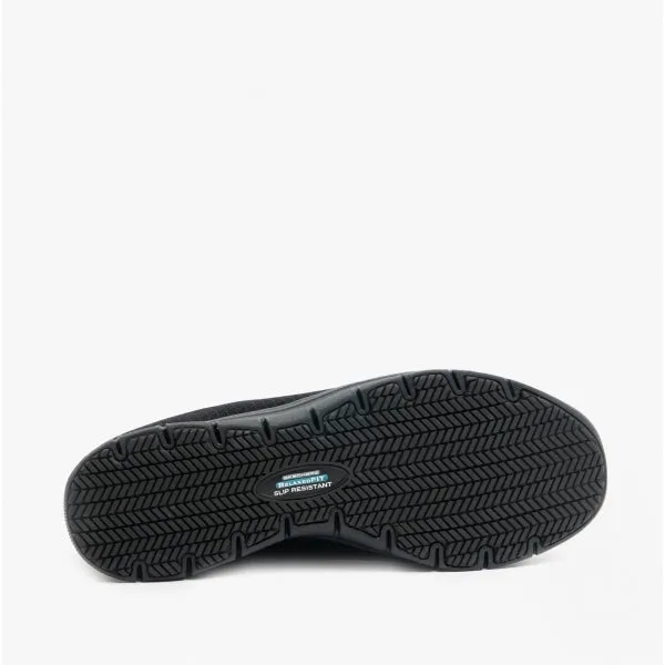 RELAXED FIT: GHENTER - BRONAUGH SR Ladies Anti-Slip Trainers Black
