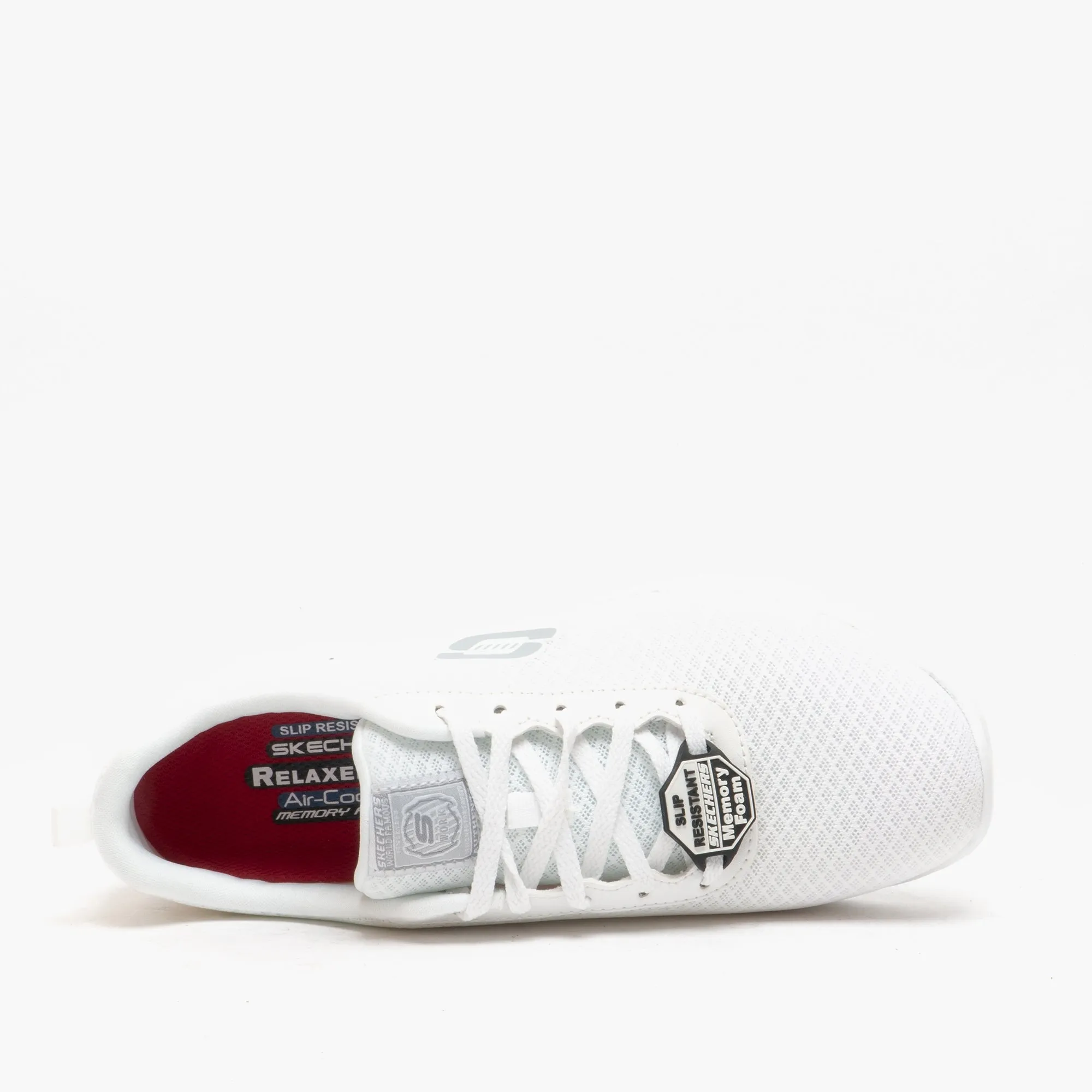 RELAXED FIT: GHENTER - BRONAUGH SR Ladies Anti-Slip Trainers White