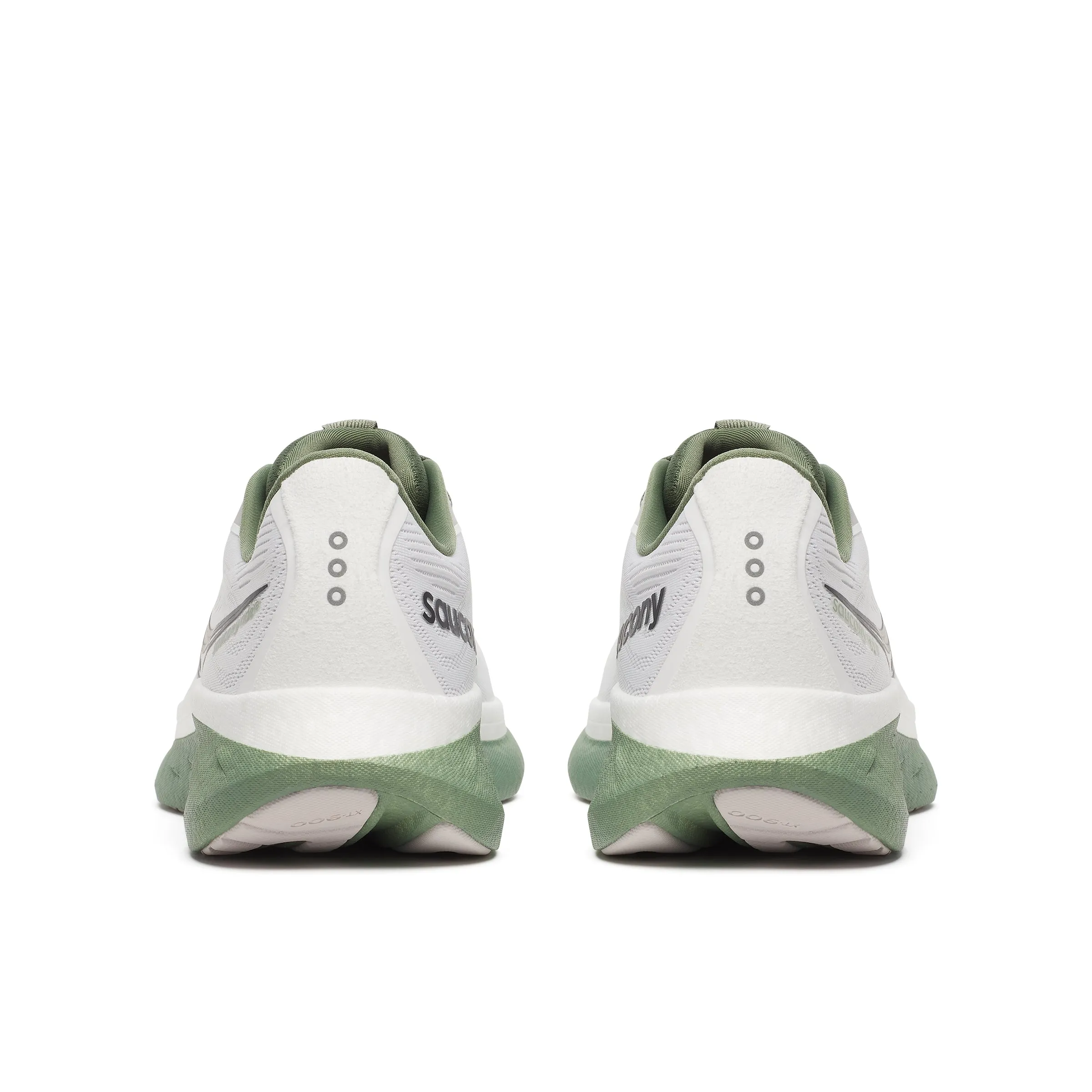 Saucony Ride 18 Men's - White/Olive