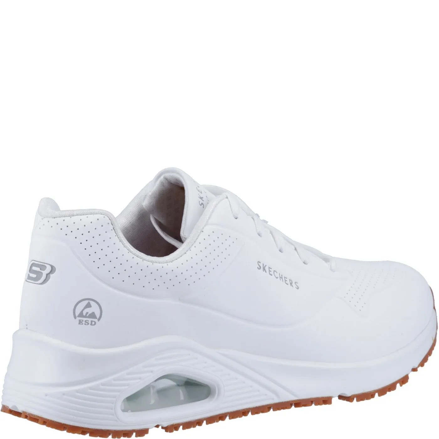 Skechers Workwear Work Relaxed Fit: Uno SR - Sutal Work Shoe O1 White