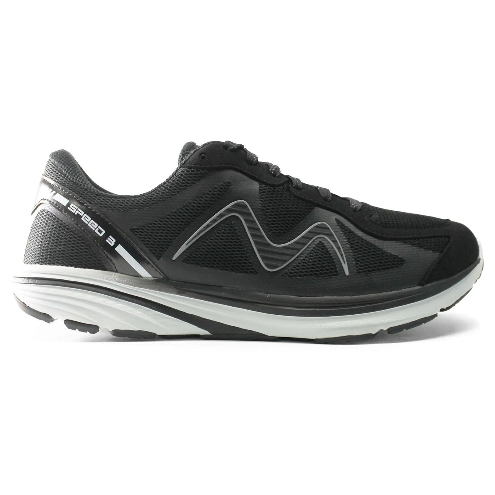 Speed 3 Suede & Mesh Men's Low-Top Trainers