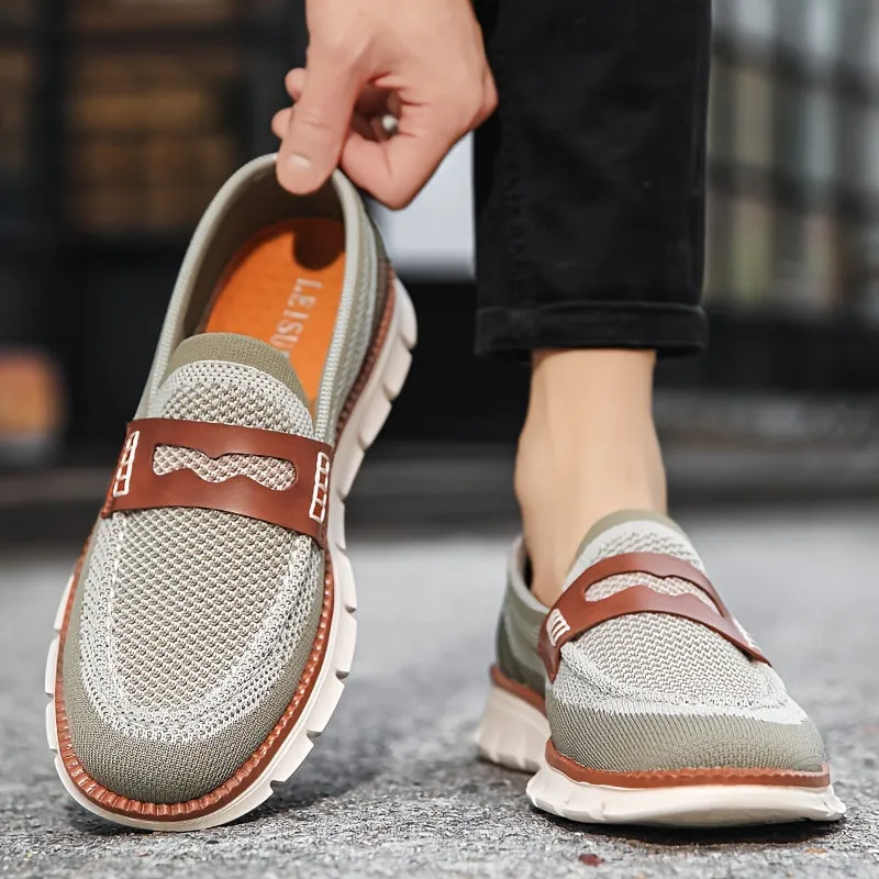 Summer Shoes Men |
Plus Size Breathable Slip On Outdoor Loafers