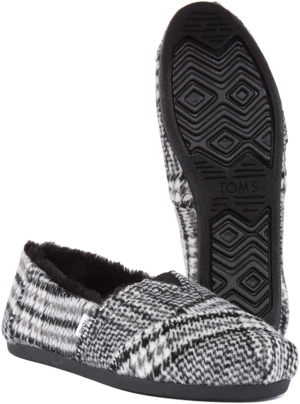 Toms Alpargata In Black Grey For Women
