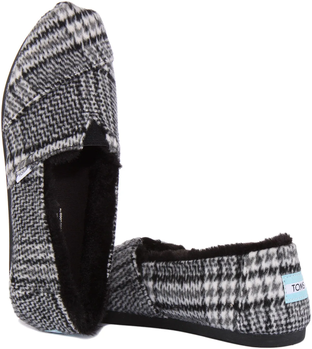 Toms Alpargata In Black Grey For Women