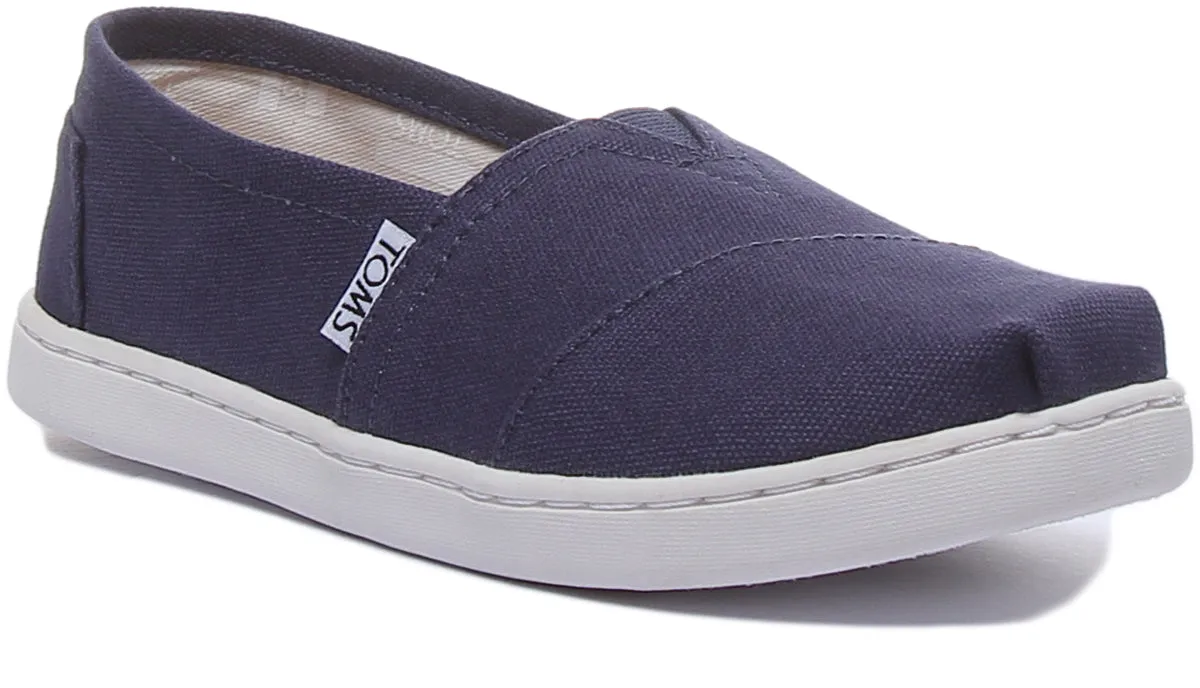 Toms Classic Youth In Navy For Kids