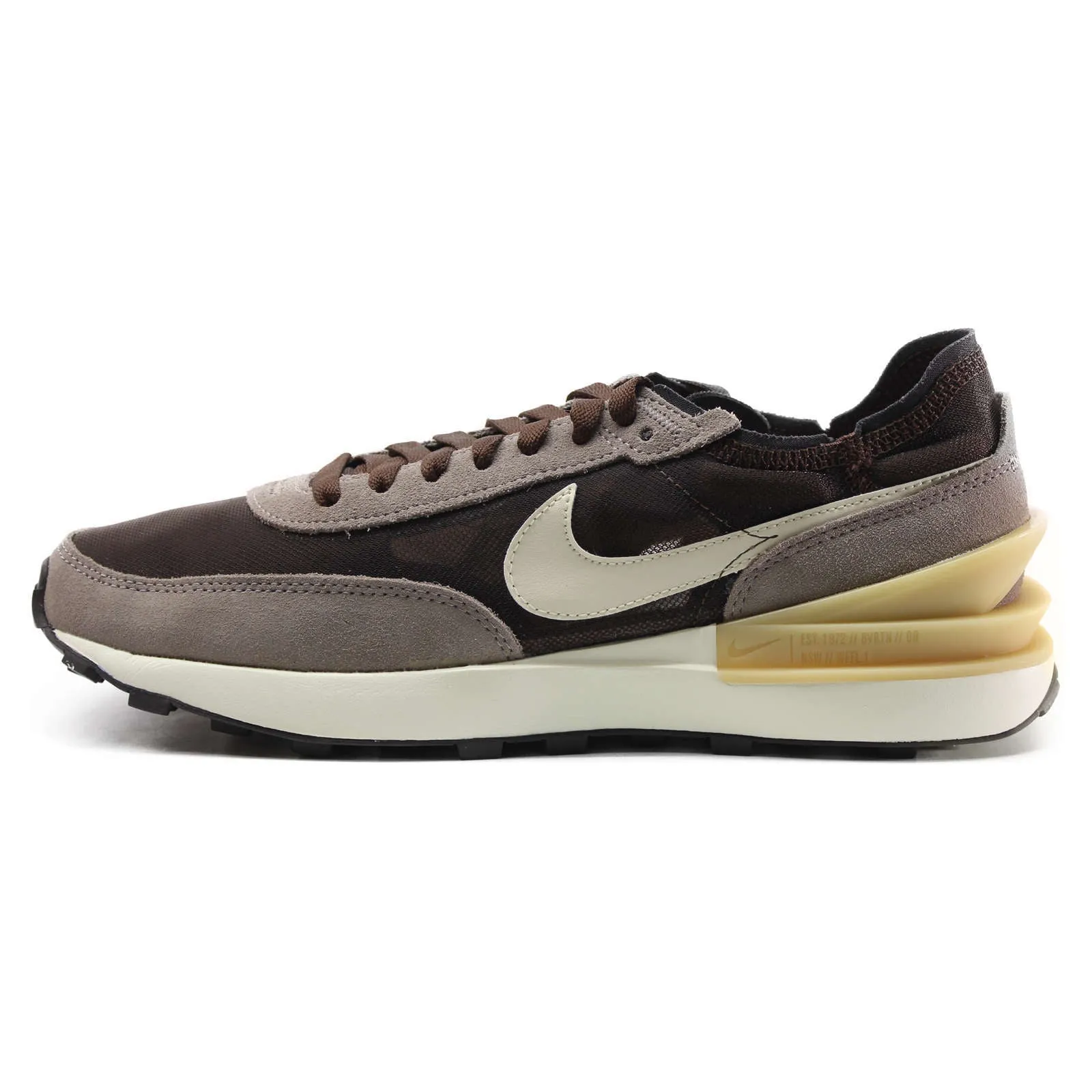 Waffle One Leather Textile Men's Low-Top Trainers