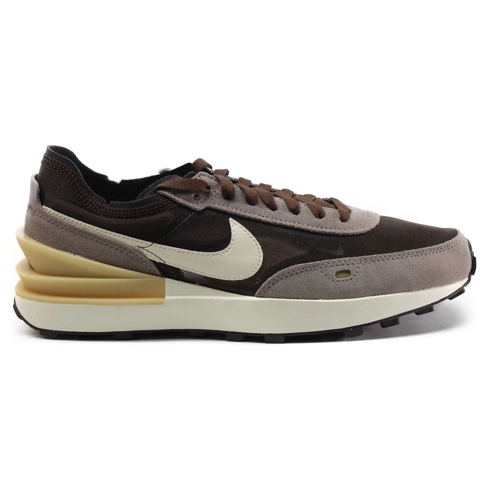 Waffle One Leather Textile Men's Low-Top Trainers