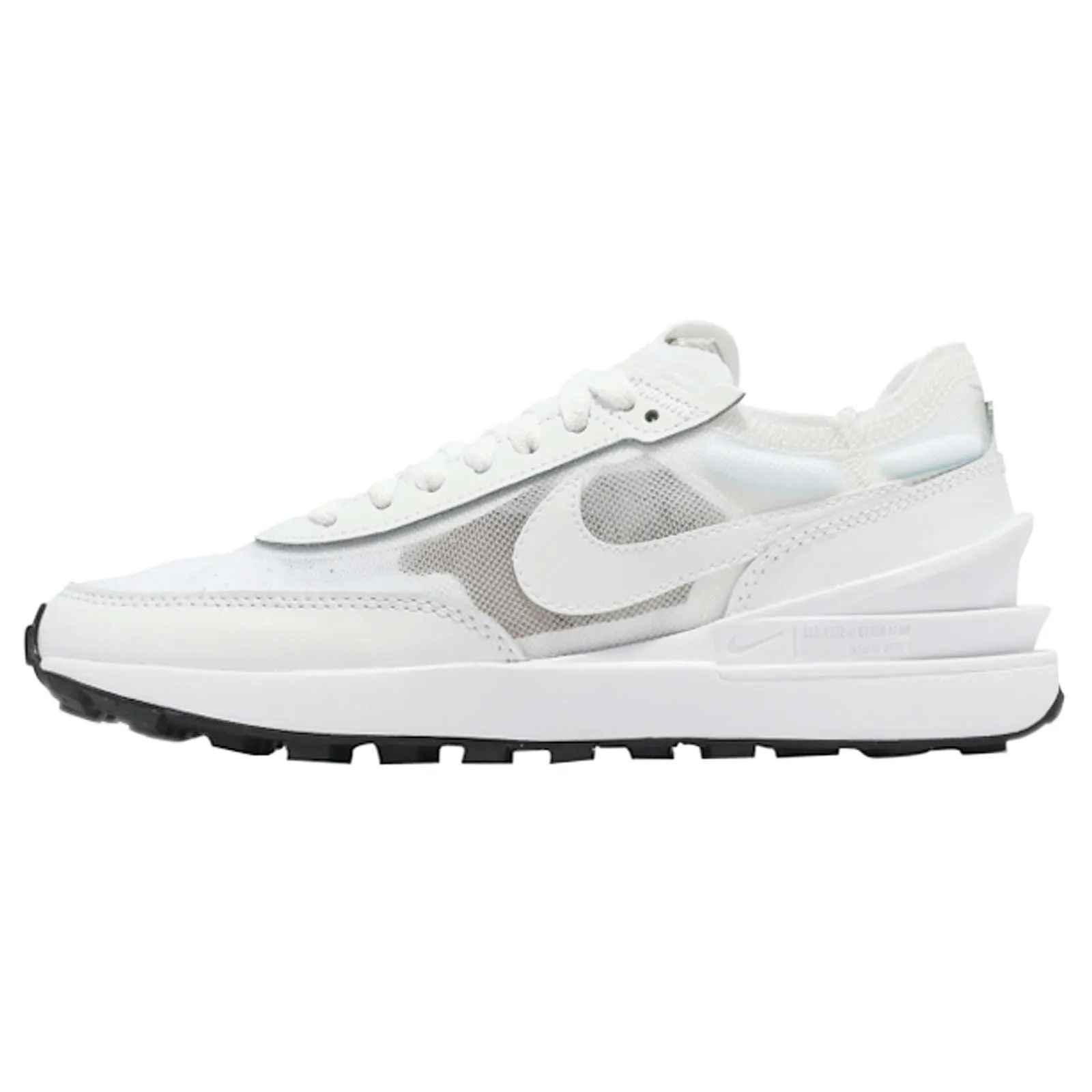 Waffle One Leather Textile Women's Low-Top Trainers