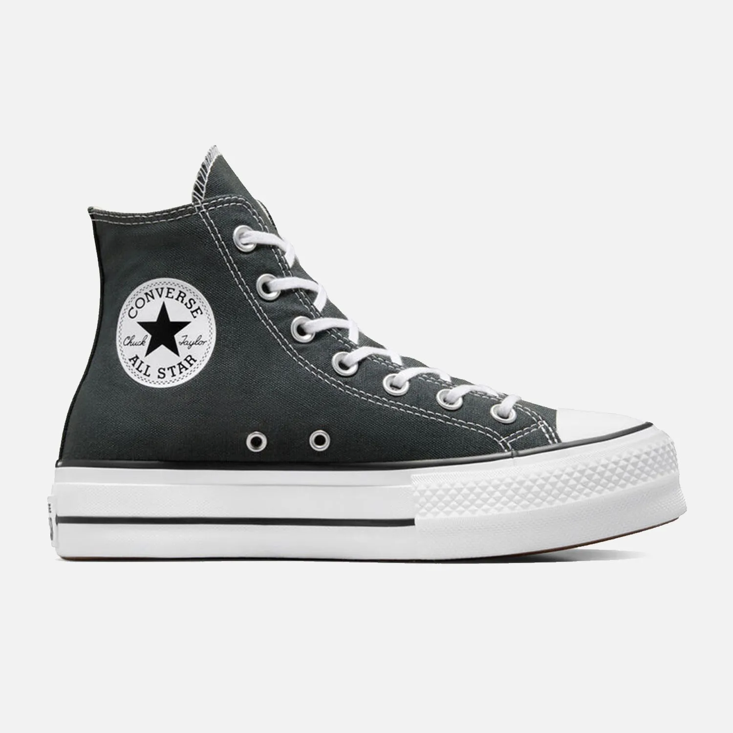 Women's Converse Chuck Taylor Lift Hi Lift Charcoal